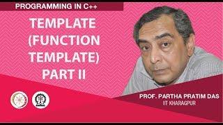 Template (Function Template) Part II (Lecture 55)