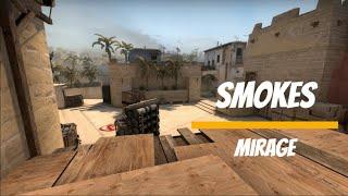 Mirage Smokes (64 Tick) CS:GO