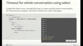 Google I/O 2012 - Go Concurrency Patterns