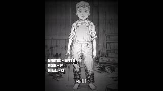 Ajin Manga - sato Edit  | Song - Montagem inferno Surreal Super Slowed #ajinmanga #sato #mangaedit