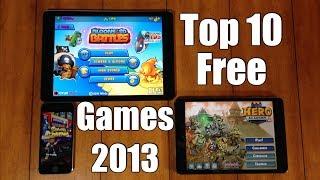 Top 10 Best FREE iOS Games for iPhone, iPod, & iPad - 2013