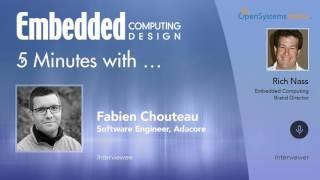 Five Minutes With… Fabien Chouteau, Software Engineer, Adacore