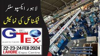 GTex Textile Machine & Chemical Brand Expo 2024 | Expo Center Lahore | 22nd to 24th February 2024