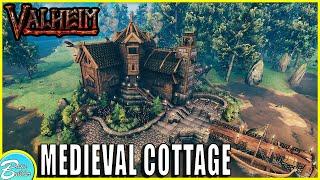 Valheim: How To Build A Medieval Cottage (Speedbuild)