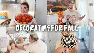 DECORATE FOR FALL & HALLOWEEN WITH ME!