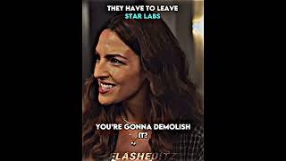 They have to leave STAR Labs #theflash #shorts #edit #dc #arrowverse