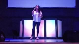 14 Yrs. Old Beverly Contreras Singing (I Have Nothing By Whitney Houston)