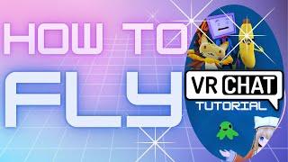 How to FLY in VRChat #vrchat #pcvr #steamvr