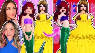 DISNEY PRINCESS HALLOWEEN CHALLENGE with iBELLA In Dress To Impress