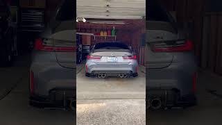 REVVING A STRAIGHT PIPED BMW M3!