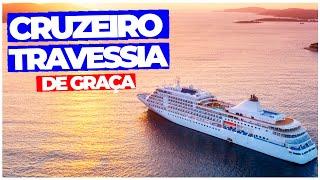 COMO é CRUZEIRO DE TRAVESSIA? TUDO que VOCÊ PRECISA SABER | Aprenda viajar de Graça de Cruzeiro