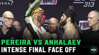 Alex Pereira vs. Magomed Ankalaev FINAL FACE OFF