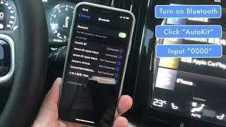 Test Karplayer Wireless CarPlay Adaptor in VOLVO XC60