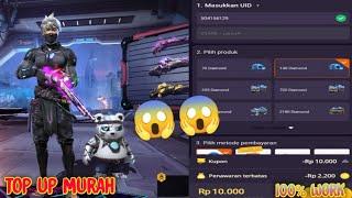 CARA MENDAPATKAN DIAMOND FREE FIRE MURAH 100 WORK || #Kachishop