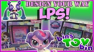 Littlest Pet Shop Design Your Way Penny Ling Treat Bar & Zoe Trent Spa! Review by Bin's Toy Bin