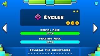 Geometry Dash - Level 9: Cycles (All Coins)