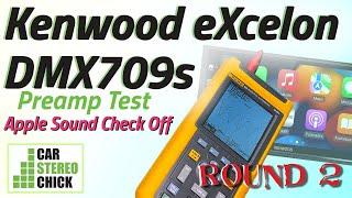 Kenwood eXcelon DMX709s Preamp Test ROUND 2 - Apple Sound Check OFF