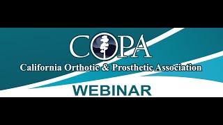 California Orthotic and Prosthetic Association Webinar: Federal Policy and Regulatory Update