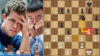 Moment of Truth! | Carlsen vs Ding Liren  | ECCC (2018)