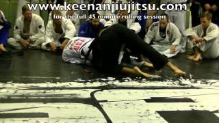 Keenan Cornelius Rolls with 7 black belts no rest.