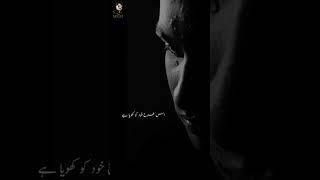 2 Lines Sad Poetry By Murtaza Shoro