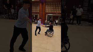 Dance for Everyone ️ Insta: @leolorenzooo  @piotr.iwanicki84 #dance #dancing #wheelchair #dancers