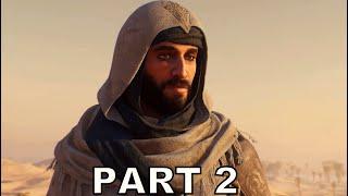 ASSASSINS CREED MIRAGE Walkthrough Gameplay Part 2 - BASIM (AC Mirage)
