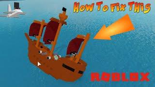 How to Fix Boats Not Floating in Roblox Plane Crazy