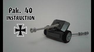 WW2 Pak. 40 Lego instruction