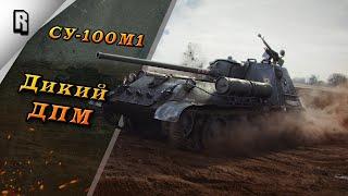 "Как играть?" на СУ-100М1 в WoT Blitz #17 // Гайд // Обзор // Дикий ДПМ