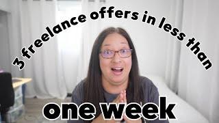 Getting 3 Freelance Writing Job Offers in Less Than One Week | tiny things I did to get clients