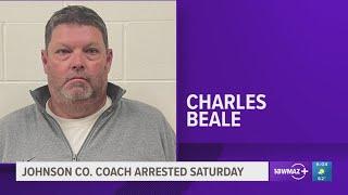 Johnson County coach and teacher arrested, charged for sexual misconduct with a student, sheriff's o