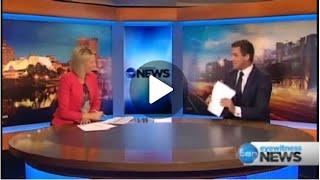 Ten Eyewitness News Adelaide newsreader Nick Butler stumbles through excruciating autocue disaster