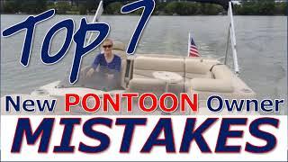 Biggest Mistakes New Pontoon owners Make