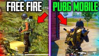 FREE FIRE против PUBG Mobile! СРАВНЕНИЕ FREE FIRE и PUBG Mobile! ФРИ ФАЕР vs ПУБГ МОБАЙЛ! ОБЗОР!