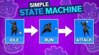 How to make a SIMPLE State Machine in Godot