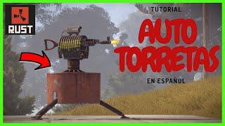 COMO PONER TORRETAS EN RUST 2024