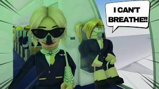 THE DOOR FLEW OFF MY PLANE *Cabin Crew Simulator Ep17* | roblox