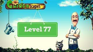 Gardenscapes - How to complete Hard  Level 77