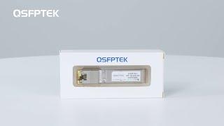 Unboxing the 10GBASE-T SFP+ Transceiver | QSFPTEK