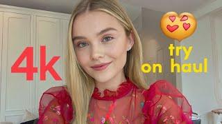 4k 2025 plus size transparent try on haul | see everything | transparent lingerie & bikini try on