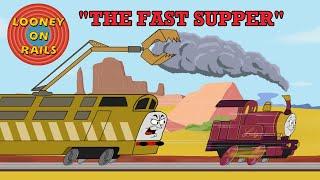 Looney On Rails: Lady and Diesel 10 in "The Fast Supper"