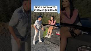 Semih Varol | Sevgilime makyaj kırma şakası | #semihvarol #shorts