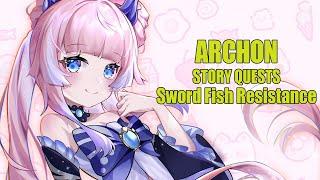 Archon Story Quests SWORD FISH RESISTANCE   Genshin Impact 2.1