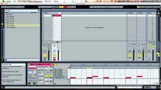 DUBSTEP TUTORIAL: Creare una base con Ableton live 8 e introduzione al programma