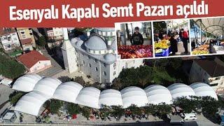 Pendik'in 3.Kapalı Pazarı Esenyalı Semt Pazarı hizmete girdi. ️