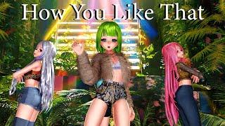 [MMD] BLACK PINK | How You Like That | Gumi, Haku, Miku, Luka