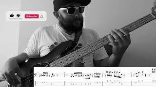 jaco pastorius teen town weather report bass cover with tabs