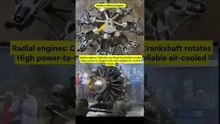 Radial vs Rotary Engines #science