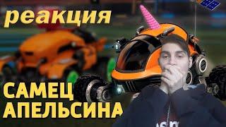 Реакция на Дениса Карамышева Самец апельсина /Rocket League